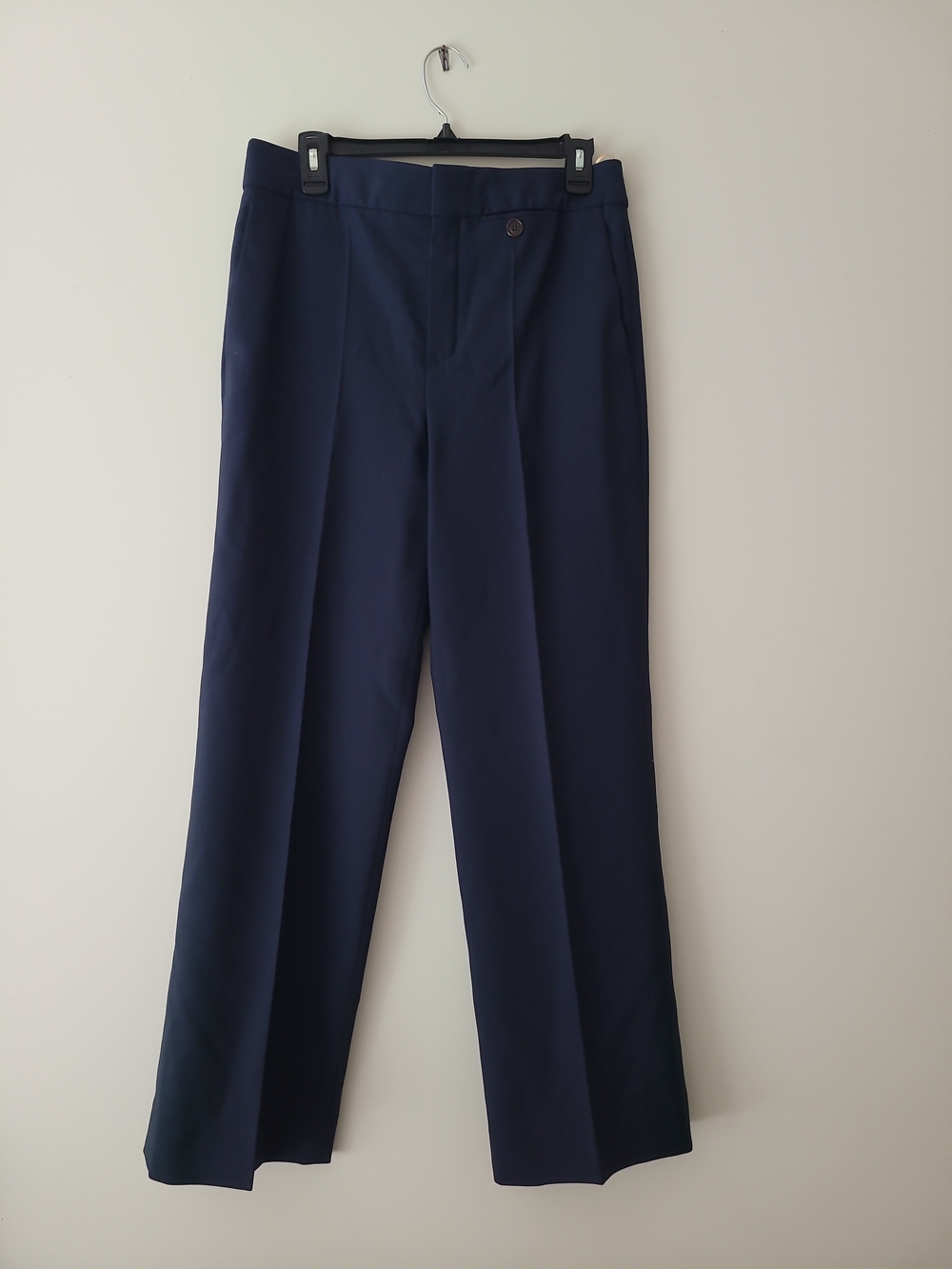 Chloe Men's Dark Navy Straight Dress Pants